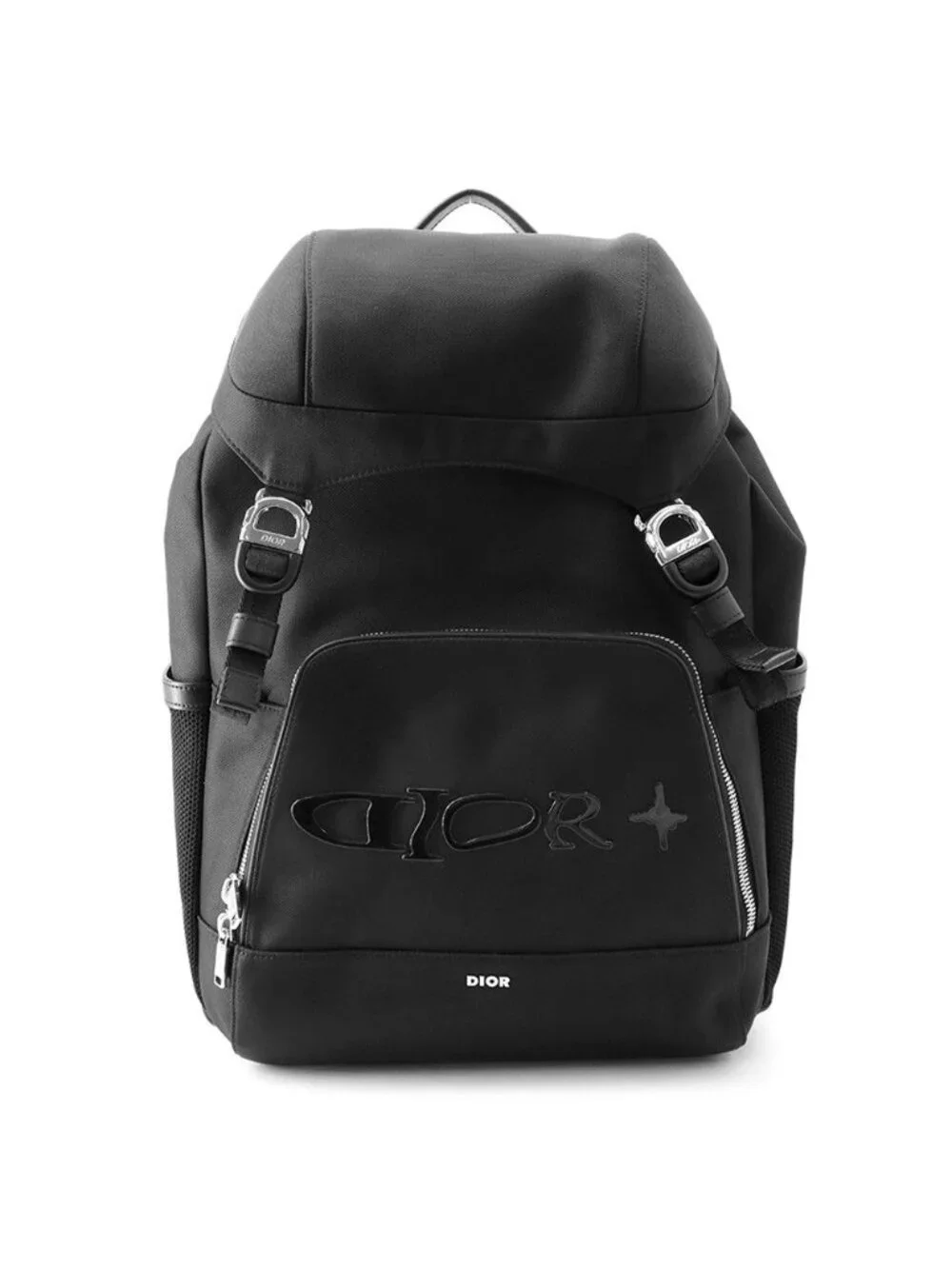 Dior Backpack 8 Lewis Hamilton Nylon Leather Black